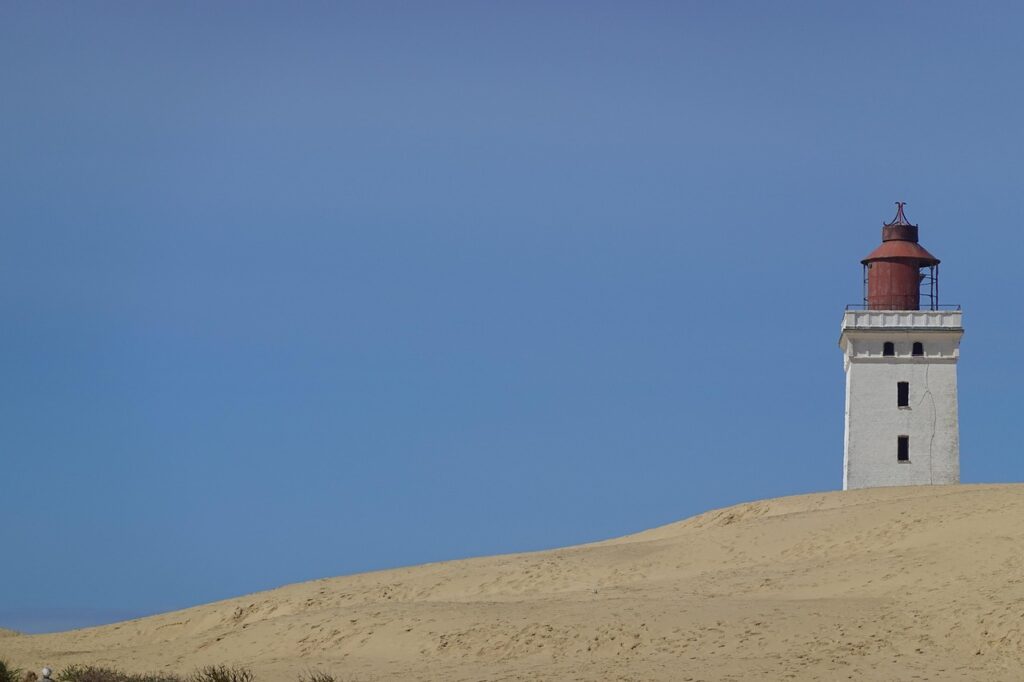 lighthouse, rudbjergknude, vesterhavet, bluesky, sanddune, vesterhavet, vesterhavet, bluesky, bluesky, bluesky, bluesky, bluesky